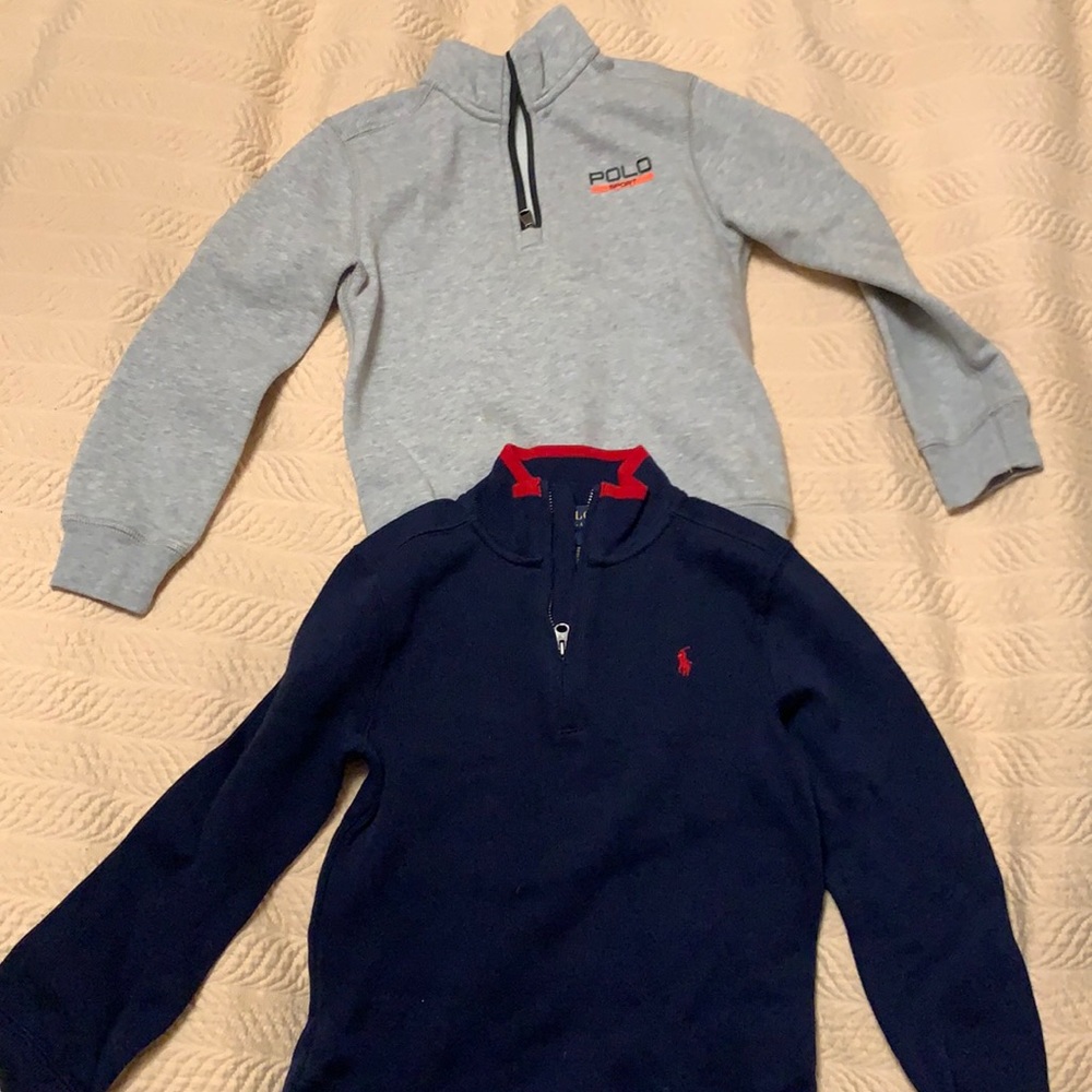 Boys polo top, brand new, both size 6